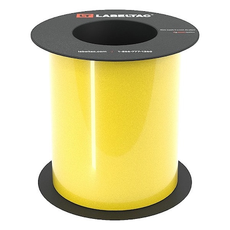 Creative Safety Supply LabelTac 9 Reflective Supply, Yellow LT601RF-C