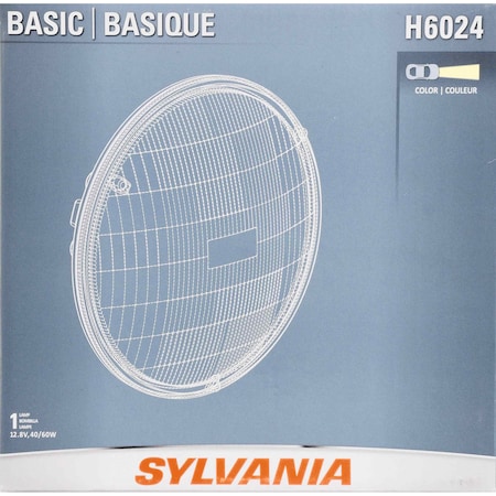 Sylvania Bulbs, 40 W, Halogen, 3200K H6024.BX