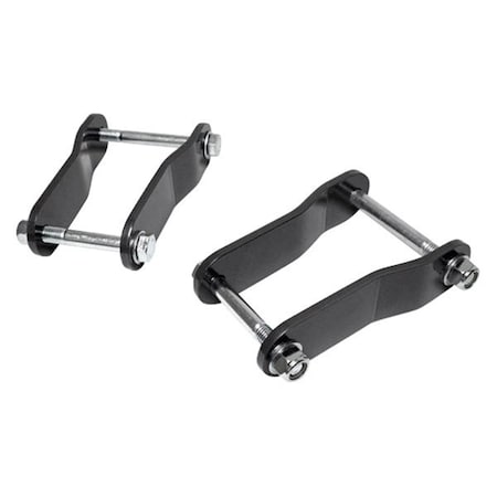 Whole-In-One Rear Lifted Leaf Spring Shackles with 1 in. Lift Height WH3628825