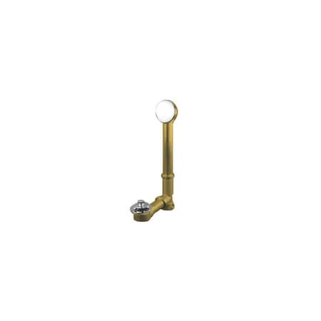 Mountain Plumbing Deluxe Lift and Turn Bath Waste, Brass, Center Drain Tub in Venetian Bronze BDWUNLT45/VB