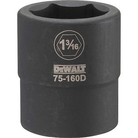 Dewalt Impact Socket, 3/4 IN DR, 1-3/16 SAE DWMT75160OSP