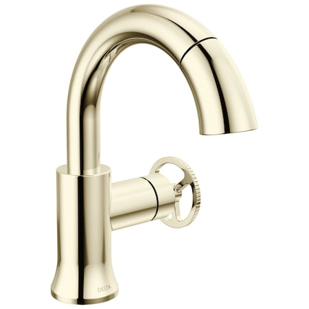 Delta Trinsic Single Handle Pull-Down Bathroom Faucet In Polished Nickel 558HAR-PNPD-DST
