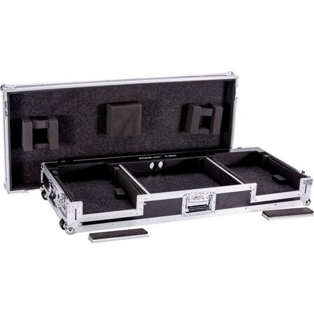 Deejay Led Fly Drive DJ Coffin Case Two CDJ2000 Plus One DJM2000 Mixer or Similarly Sized Equipment with Low P TBHDJMCDJ2000W