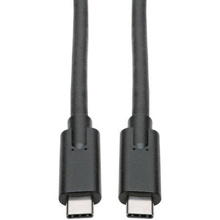 Eaton EATON USB-C Cable M/m, USB 3.2, Gen 1 5 Gbps, 5a Rating, Thunderbolt 3 U420-006-5A