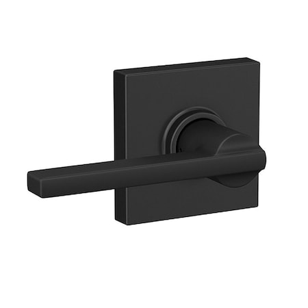 Schlage Lock Black, Metal, Residential, 2 F10VLAT622COL