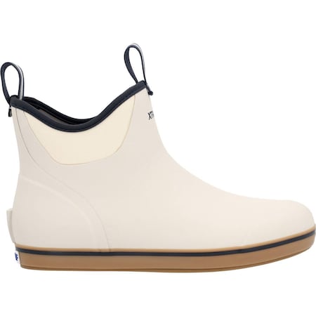 Xtratuf Men's Ankle Deck Boot, Ivory Navy, Size 9 XMAB100