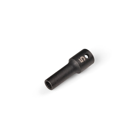 Tekton 1/4 Inch Drive x 5 mm Semi-Deep 12-Point Impact Socket SID04304
