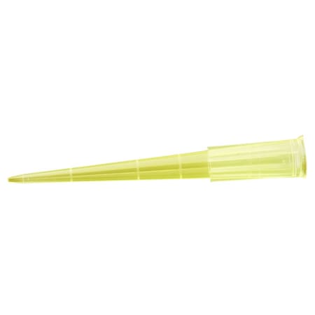 Scientific Specialties Standard Pipette Tips, Beveled, Bulk Packed, 200ul Capacity, Yellow, 1000 per Case, 1000PK 141119