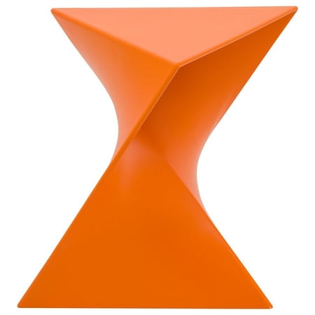 Leisuremod Triangular 15.75 in W, 17 in L, ABS Plastic, Orange RS17OR