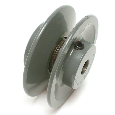 Dial Mfg 3.25 x 0.5 in. Plastic Iron Pulley 4515003