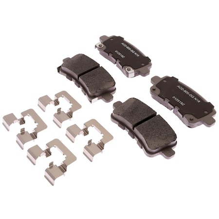 Acdelco PAD SET RR DISC BRK, Disc Brake Pad Set,  14D1430ACHF1