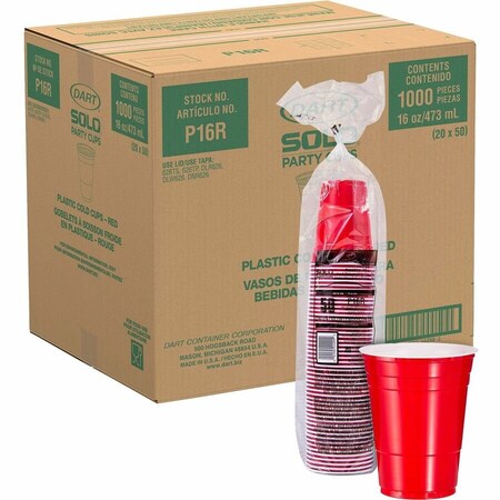 Solo Cup, Party, Cold, Rd 20PK SCCP16RCT
