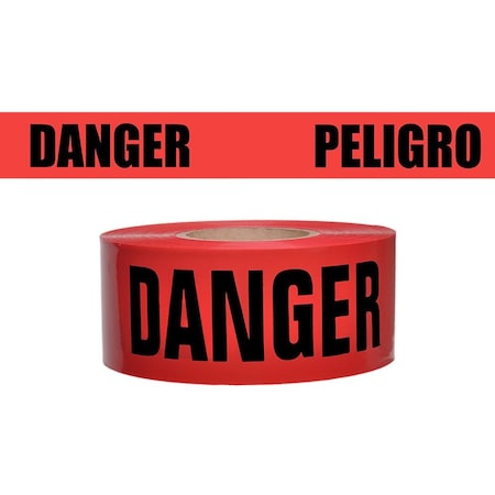 Nmc Danger Repulpable Barricade Tape PT16RT