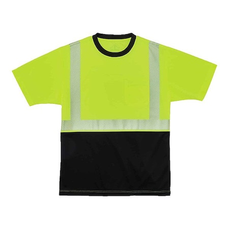 Ergodyne Shirt, 2, R, Polyester, Orange, 2XS 8280BK