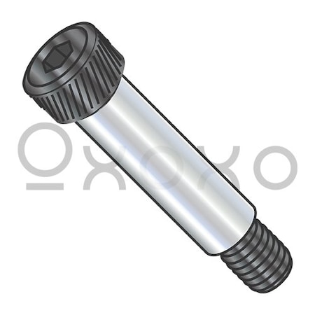 Oxoxo 3/8X4 Socket Shoulder Screw Plain, 25PK 189770