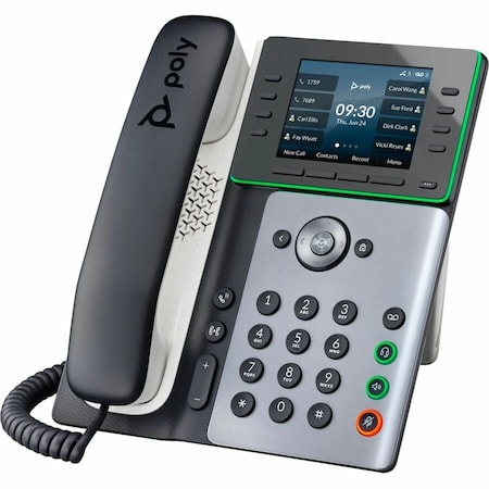 Hp POLY EDGE E320 IP PHONE AND POE-ENABLED WITH POWER SUPPLY US 89B52AA#ABA