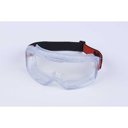 3M Safety Goggles, Clear Polycarbonate Lens, Anti-Fog & Anti-Scratch, Indirect Vented, Cloth Strap, 3000 Series GG3101-AF