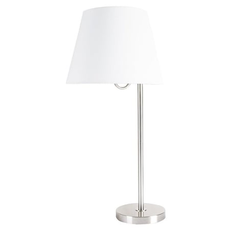 Boston Harbor Table Lamp, Brushed Nickel GS-T122421-T1-WH