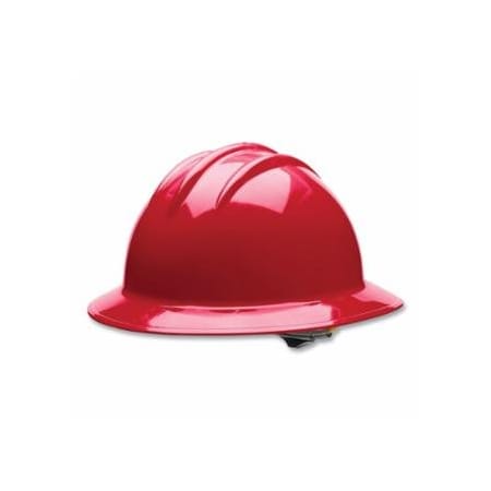 Bullard C30 Classic Full-Brim Hard Hat, 6-point Ratchet, Red 216-33RDR
