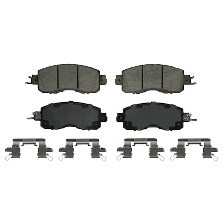 Wagner Brake QuickStop Front Disc Brake Pad Set Ceramic,  ZD1650