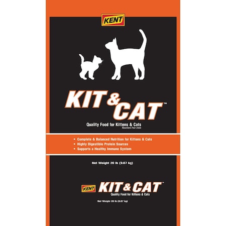 Kent Kit & Cat 20 Lb. All Ages Dry Cat Food 7802