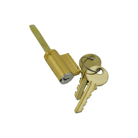 Assa Abloy Accentra 6 Pin Accentra Cylinder with Para Keyway for 4700LN Series US26D 626 Satin Chrome Finish 180347LPARA626