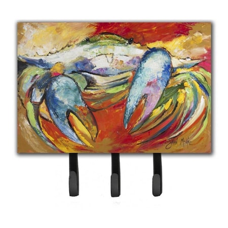Carolines Treasures Blue Crab Leash and Key Holder JMK1109TH68