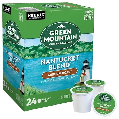 Keurig Green Mountain KEURIG Nantucket Blend K-Cup Pod Box, Yes Caffeine, Medium Roast Box 5000355593