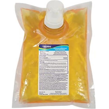 Kutol Products Advanced hygienic Foam Hand Soap 1250 ml Refill, Amber - 6 Per Case 641159