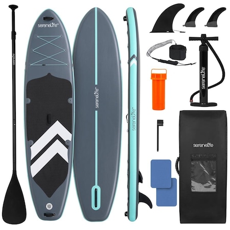 Serenelife 11 ft6 in Inflatable SUP SLSUPP05