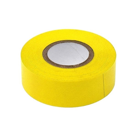 Zoro Select Labeling Tape, Yellow, Matte, PK16 GRAING-T24-2