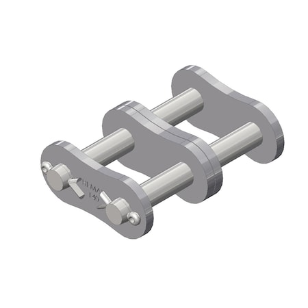 Senqcia Hi-Max Double Strand Cotter Pin Connecting Link, 140-2 chain, 1-3/4 P, 1/2 Dia Pin 140-2HMCL