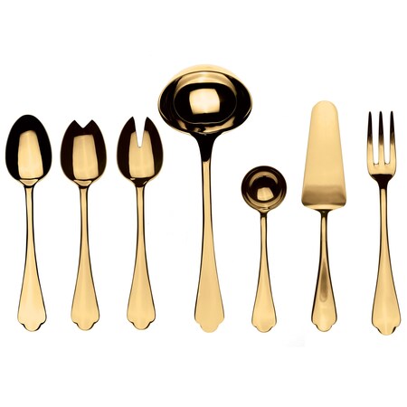 Mepra Dolce Vita Gold Serving Set - 7 Pcs. 10642207O