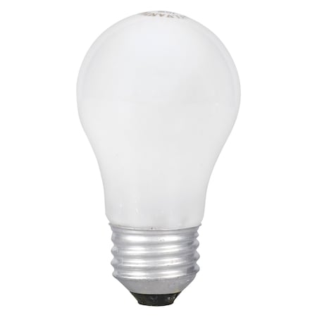 Ledvance/ Sylvania Incandescent A15 Bulb Shape White Medium Aluminum Base 15Watt 120Volt Bulbs 15A15WRP/10015
