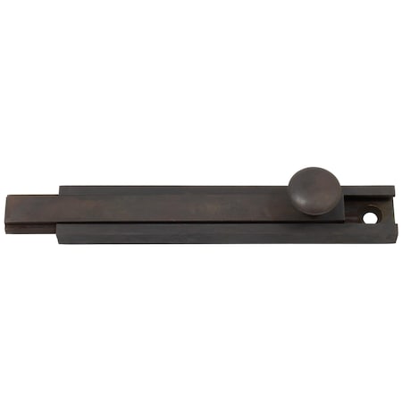 Ives 40B10B 4 in Light-Duty Surface Bolt - Oil-Rubbed Bronze 40B10B 4IN