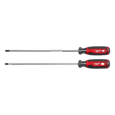 Milwaukee Tool Multi-Bit Screwdriver, 8 3/4 in L 48-22-2201