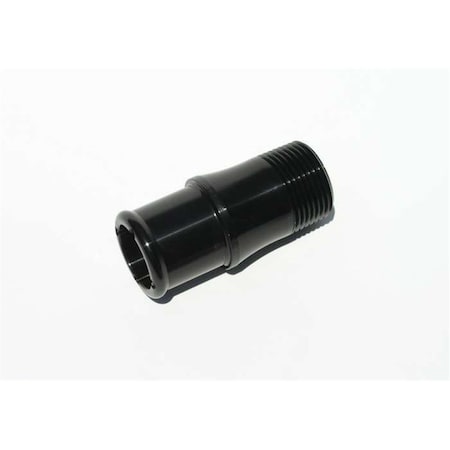 Meziere WP1125S 1.25 in. Engine Coolant NPT to Water Pump Hose Fitting, Black MEZWP1125S
