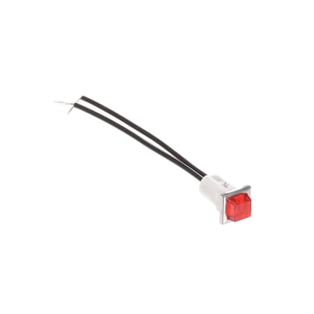 Randell Indicator Light, Red, 125 Volt, 1/2in EL LGT0305
