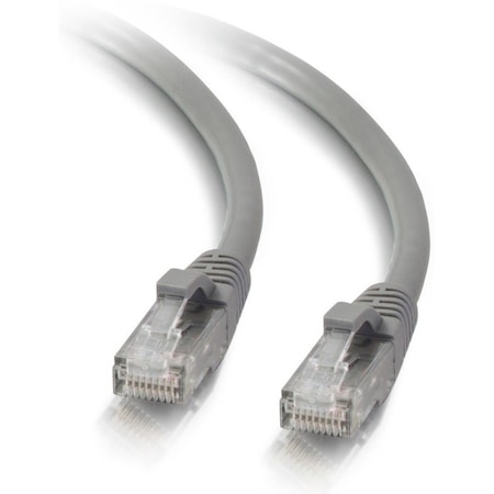 C2G 1FT CAT5E SNAGLESS UNSHIELDED UTP ETHERNET NETWORK PATCH CABLE - GRAY 24814