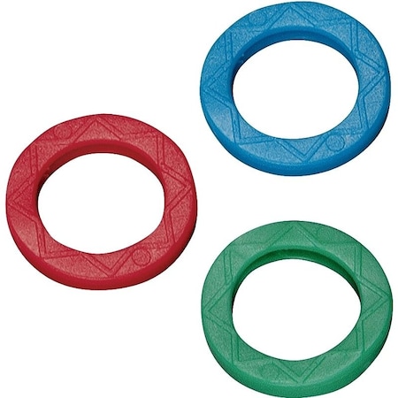 Hy-Ko Key Ring, 0.23 in L x 2-3/4 in W x 5-1/2 in H Dimensions KC132