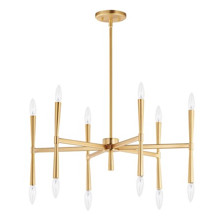 Maxim Rome 12-Light Chandelier 24626SBR