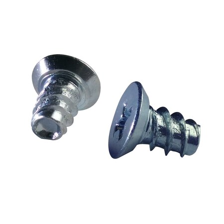 Newport Fasteners #8-16 x 1/2 in, Zinc Plated Steel Flat Head Phillips Drive, 2000 PK 366359-2000