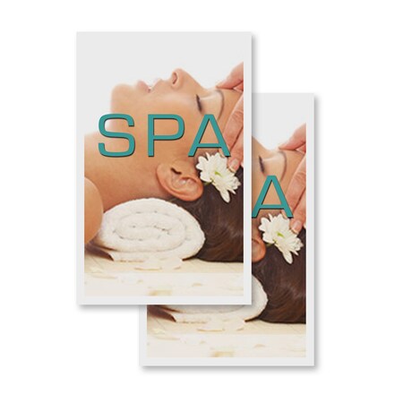 Signmission Spa, Vinyl Decals Only 24 Inch x 36 Inch, Vinyl Decal, 2PK DSB-2436-2PACK-Spa