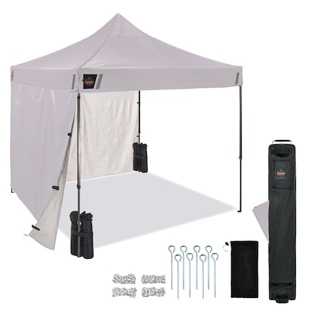 Ergodyne White Heavy-Duty Pop-Up Tent Kit 6055