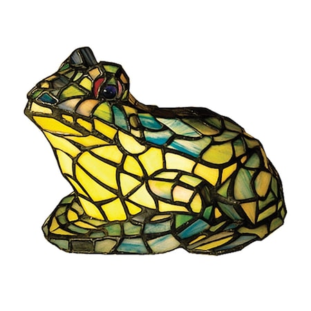 Meyda 7 Inch H X 11 Inch W X 10 Inch D  Frog Accent Lamp 16401