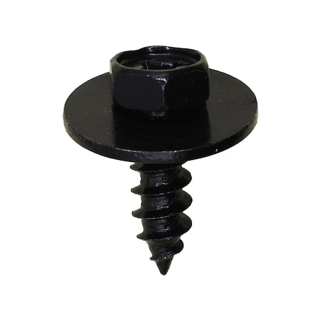 Auveco Toyota Hex Head Sems Screw, 6.5-2.5 x 19mm, 10mm Hex, 20mm, 25PK 21837