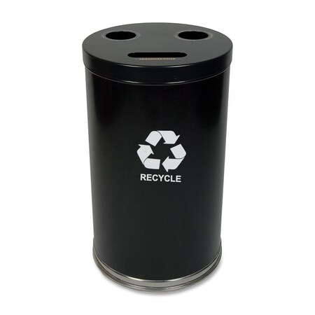 Witt Industries 34.5 gal Round Black, Metal 18RTBK