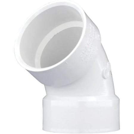 Charlotte Pipe And Foundry PVC 003191000HA 3IN 60 ELBOW PVC DWV PVC 00319 1000HA