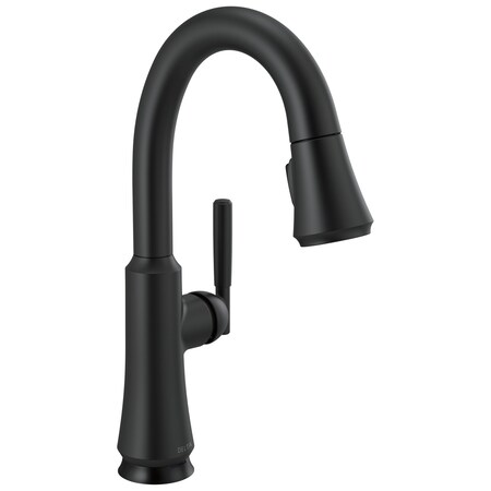 Delta Single Handle Pull Down Bar/Prep Faucet With Touch2O Technology 9979T-BL-DST