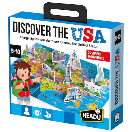 Headu Discover the USA Puzzle MU57946